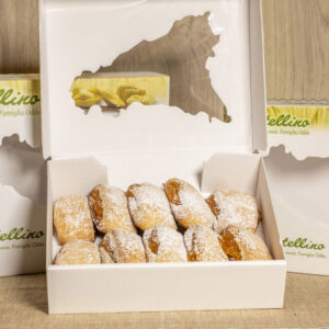 Biscotti farciti con marmellata di arancia