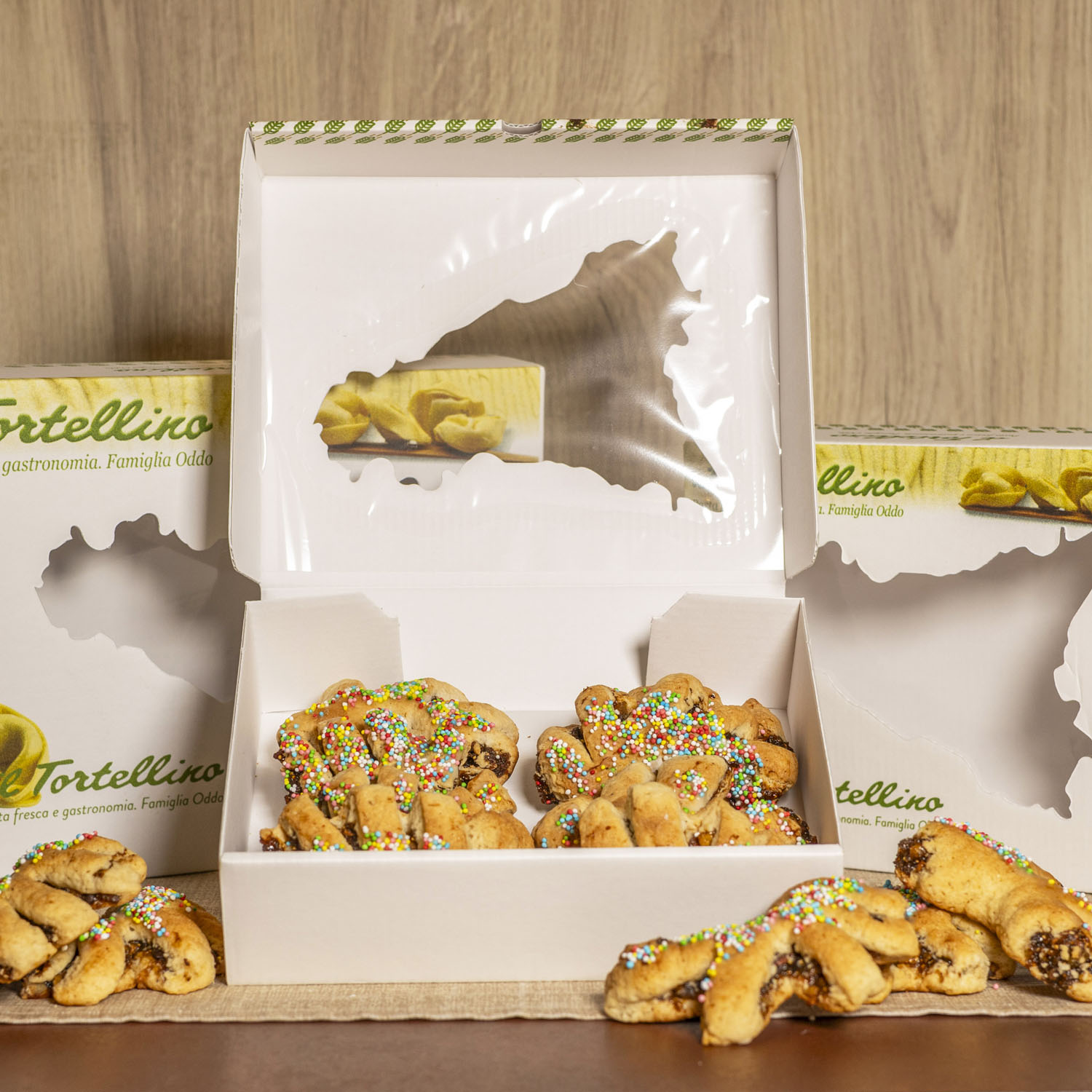 Biscotti farciti di fico Trapanesi
